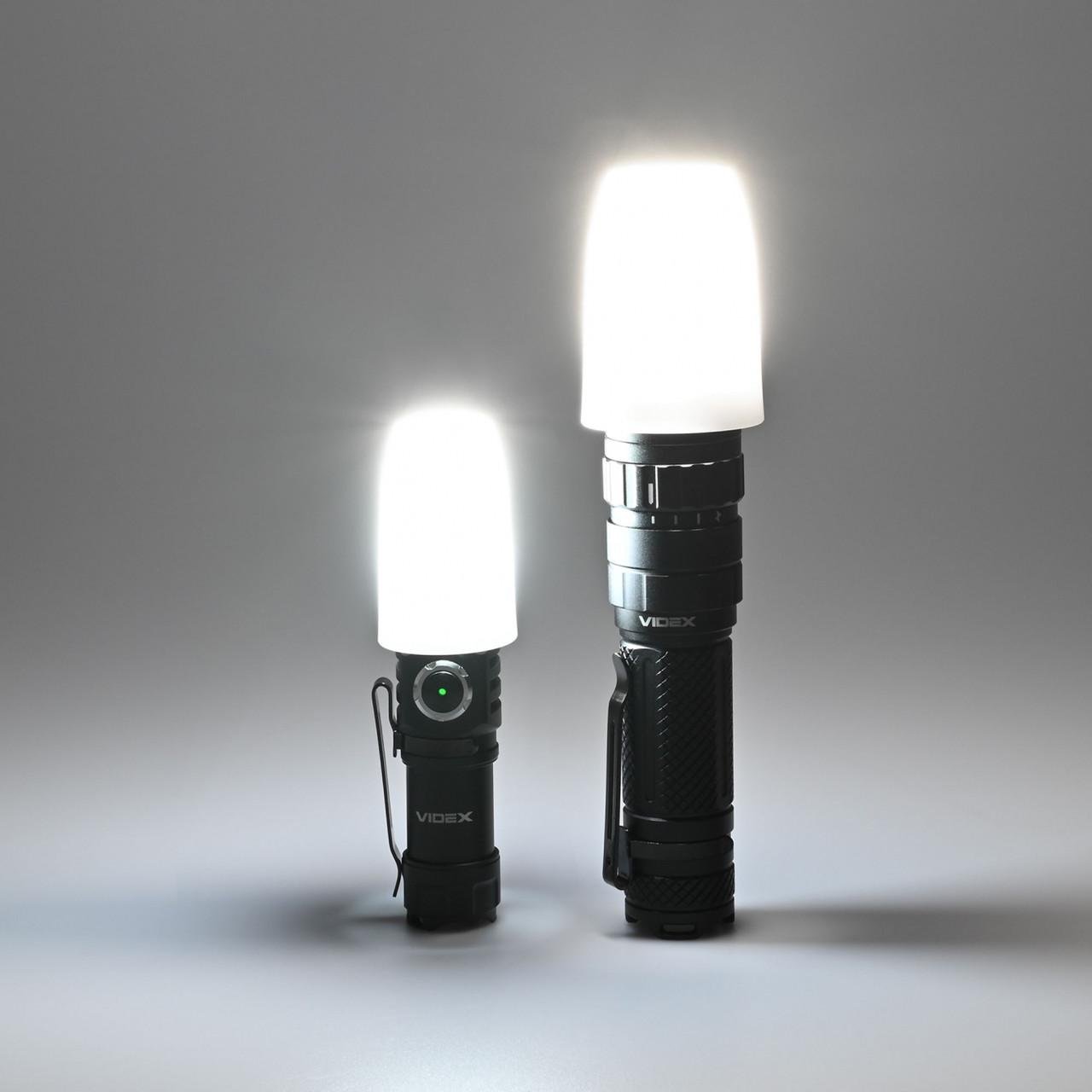 Дифузор розсіювач світла VIDEX VLF-ADF-02W до ліхтарика - фото 3 Дифузор розсіювач світла VIDEX VLF-ADF-02W до ліхтарика - фото 3