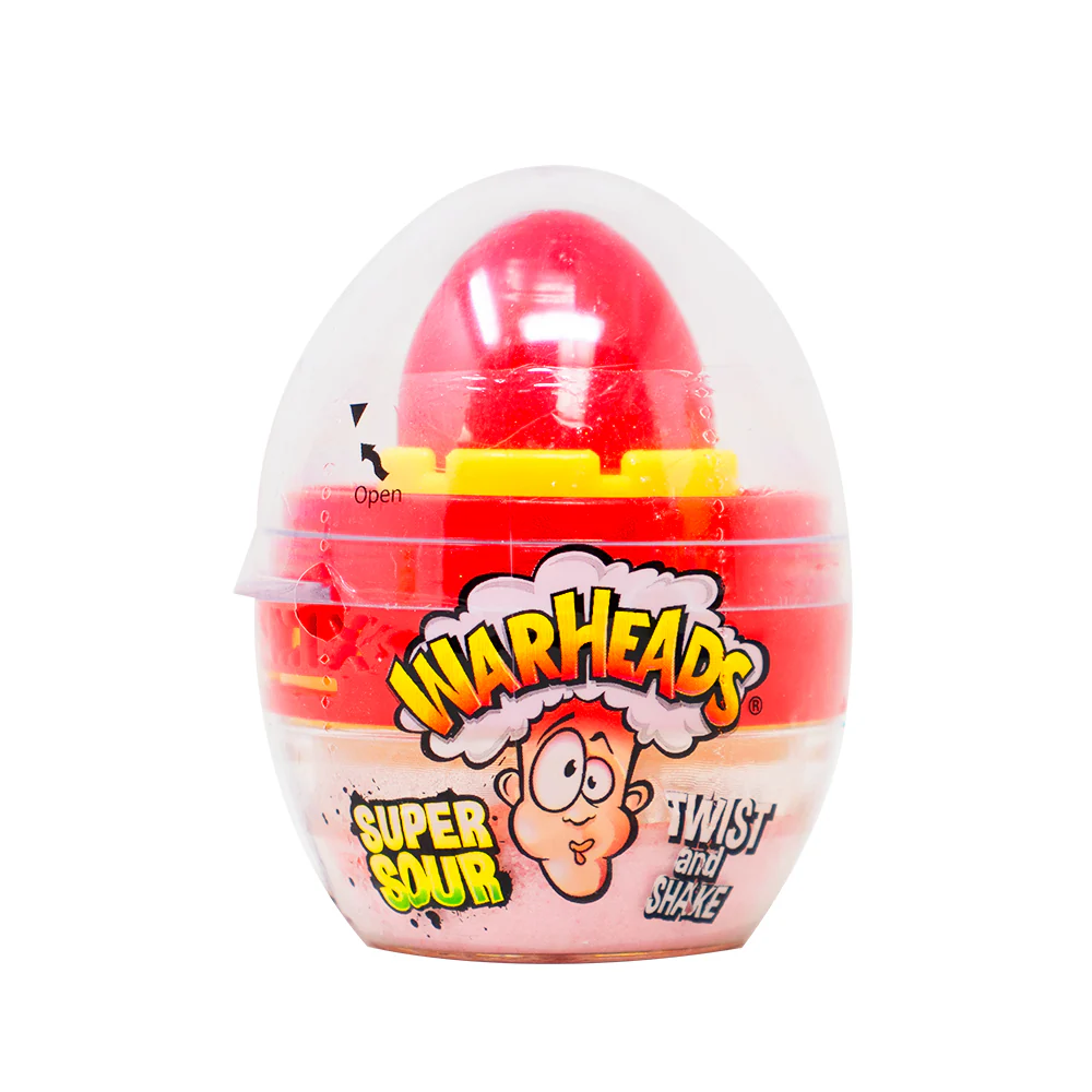 Леденец Warheads Super Sour Twist and Shake Eggo 18 г Клубника (ebgdgbd)