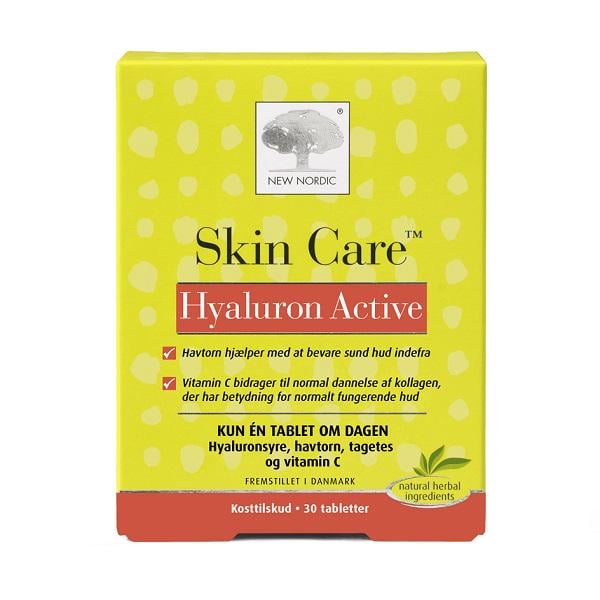 Гиалуроновая кислота New Nordic Skin Care Hyaluron Active 30 таблеток (000020744)