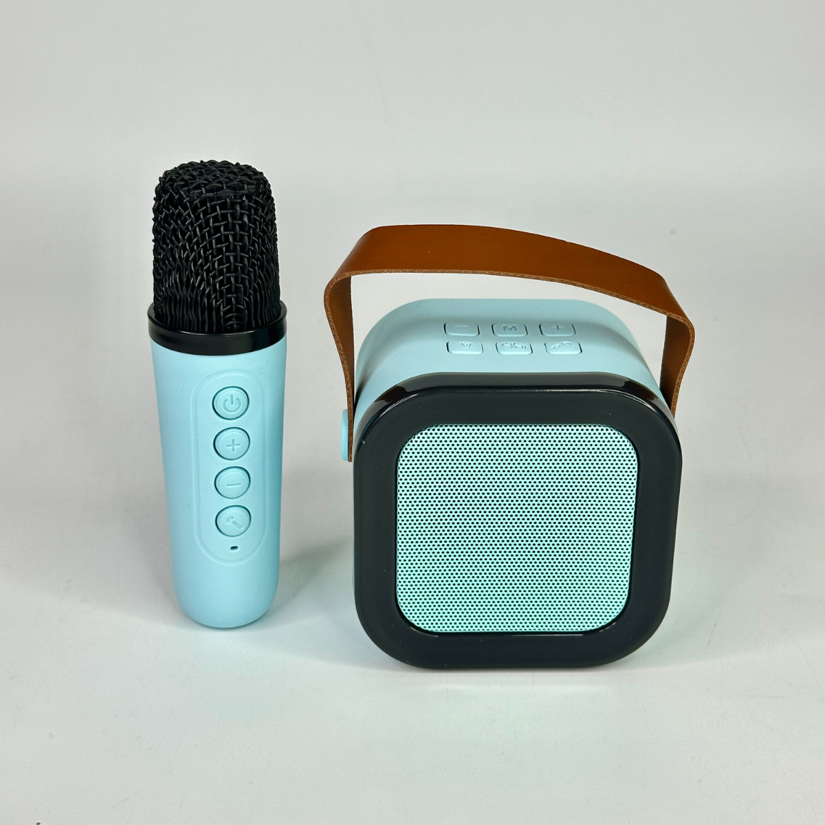 Караоке детское с одним беспроводным микрофоном (K12-Blue)