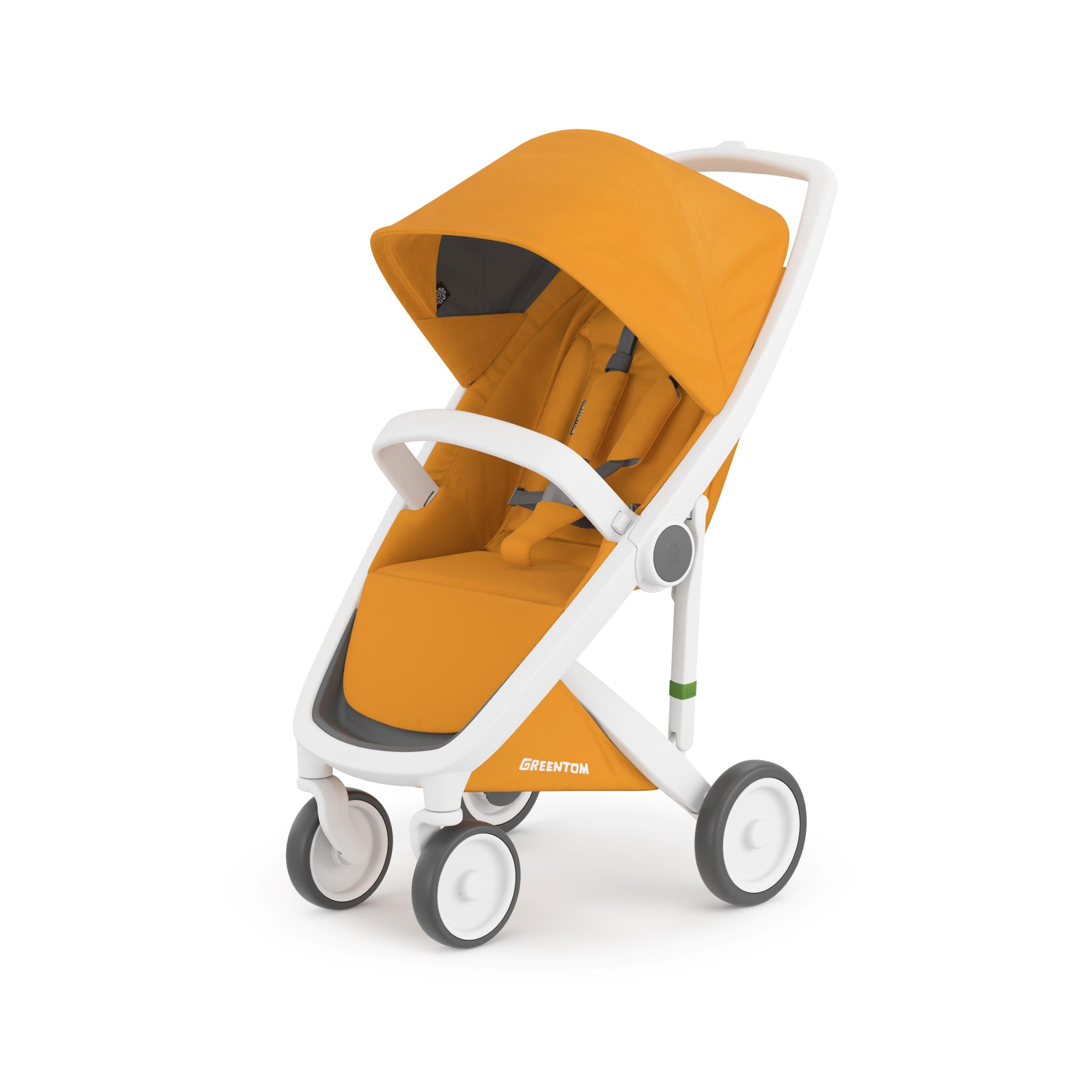 Коляска прогулочная Greentom Classic от 6 месяцев Sunflower/White (8719323770843) Коляска прогулочная Greentom Classic от 6 месяцев Sunflower/White (8719323770843)