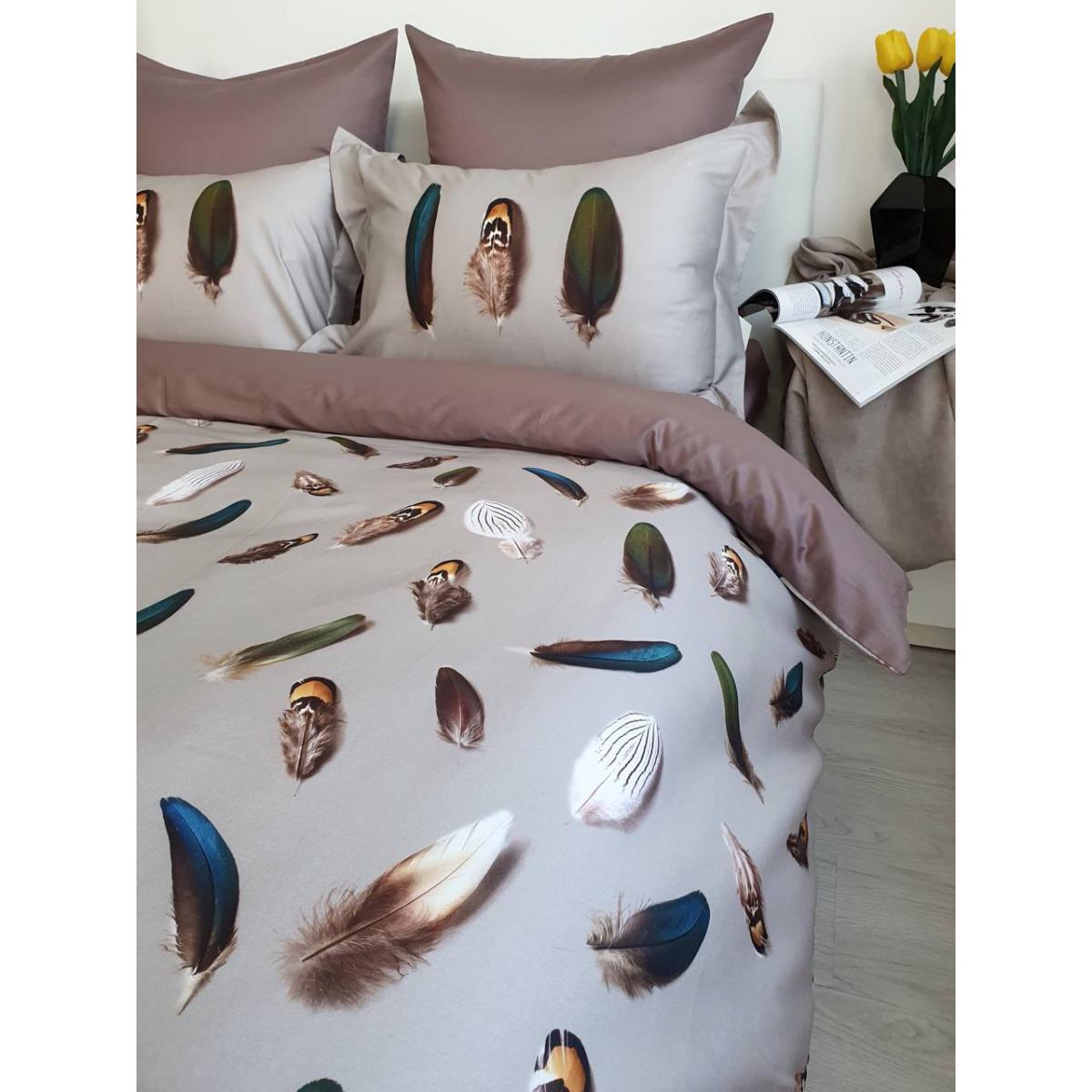 ᐉ Постельное белье Tivolyo Home Gala bej делюкс сатин евро • Купить в ...
