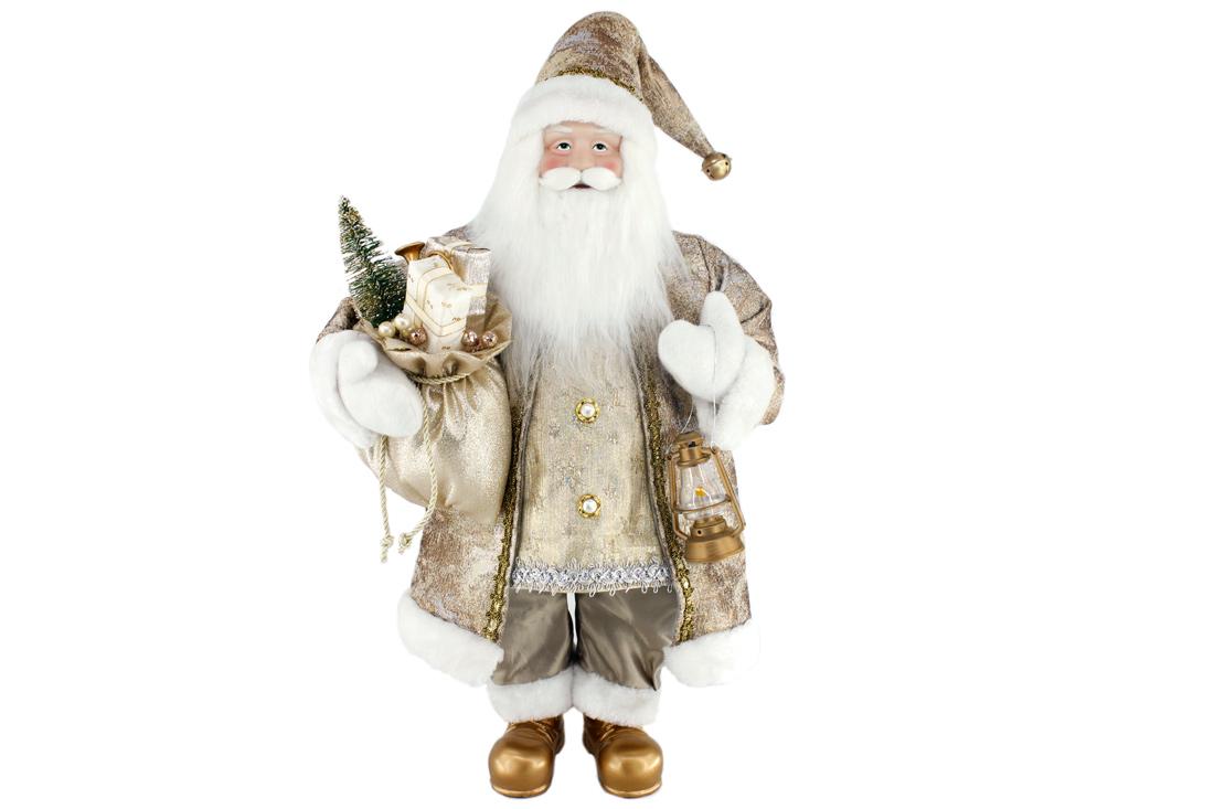 Фигурка новогодняя BonaDi Санта мягкая (845-234)