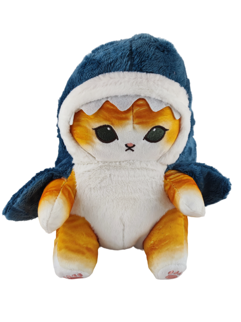 Мягкая игрушка Кот в синем костюме Акулы 25 см (000017)