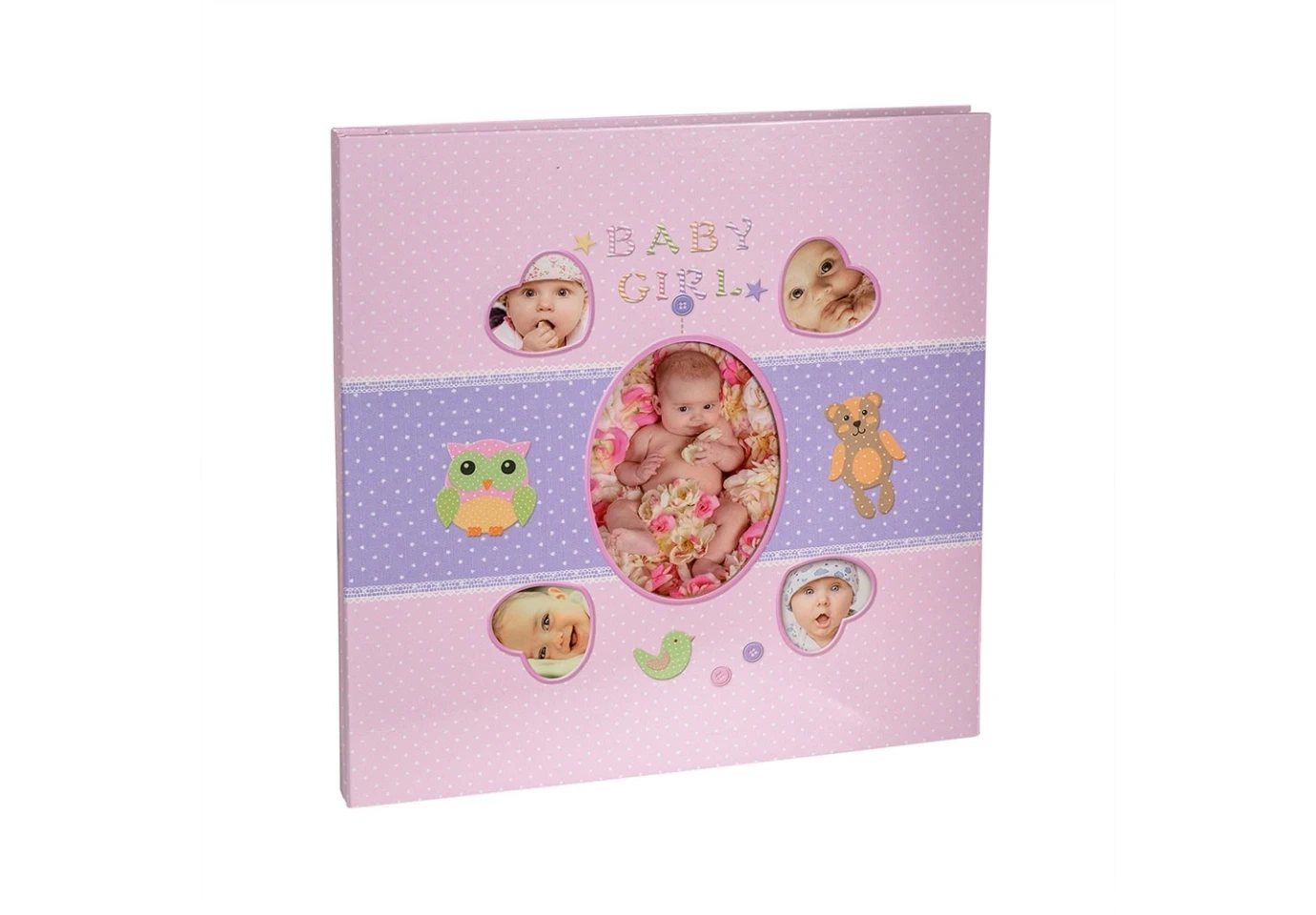 Фотоальбомы Chako 20 Sheet Babylove 20 магнитных листов 33х32 см Pink (9840)