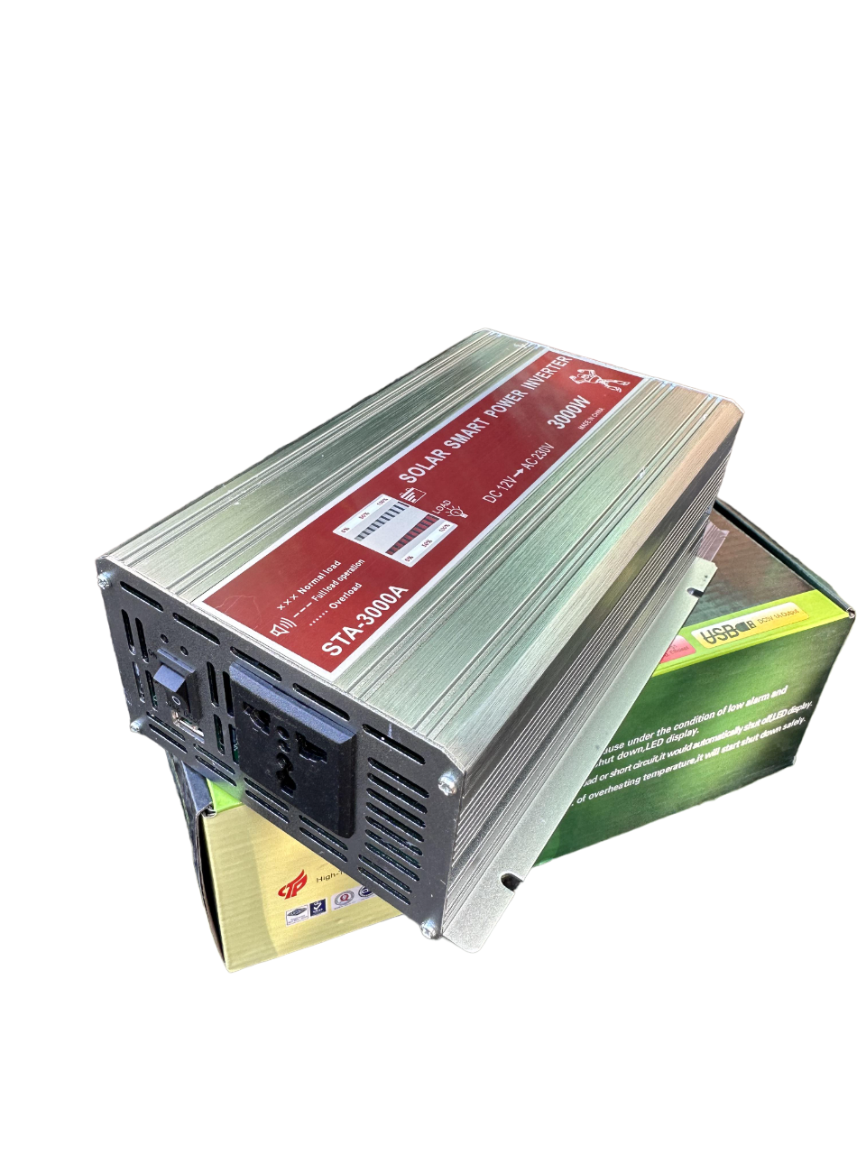 Преобразователь для котлов SMART с 12V/24V на 220V 3000W апроксиммированный синус (12137141)