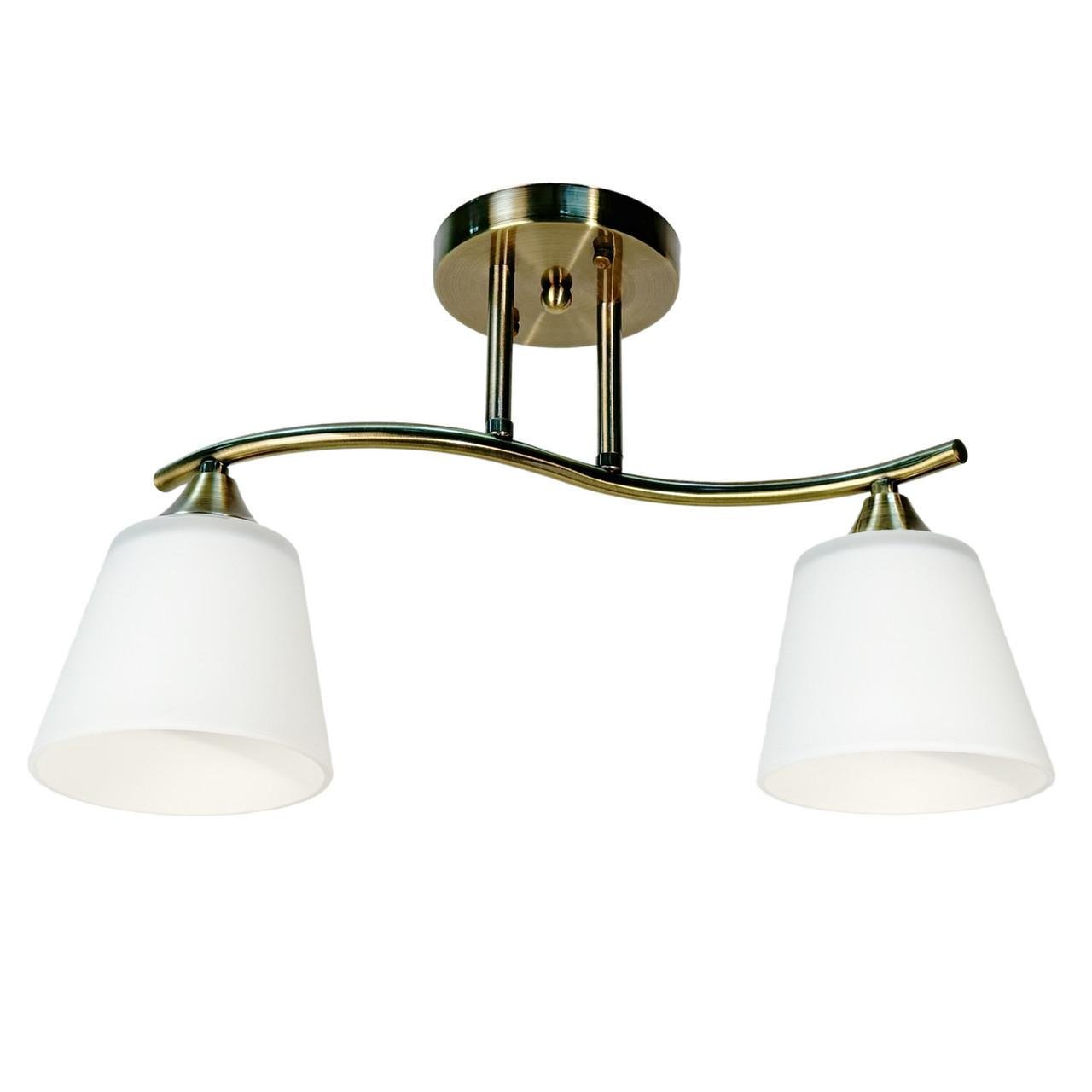 Люстра стельова Numina на дві лампи 6581/2AB Антик