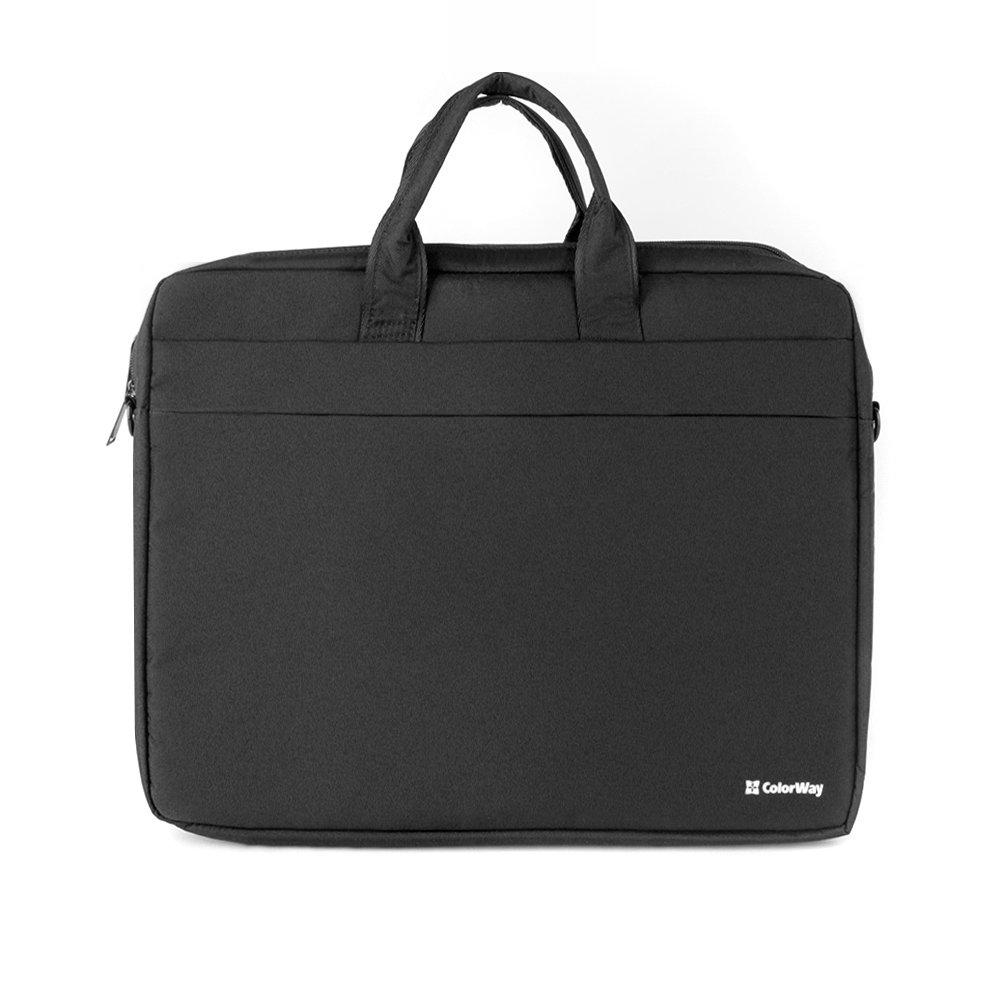Сумка для ноутбука ColorWay Modern для полиэстера 17,3" Black (CW-LBM173-BK)