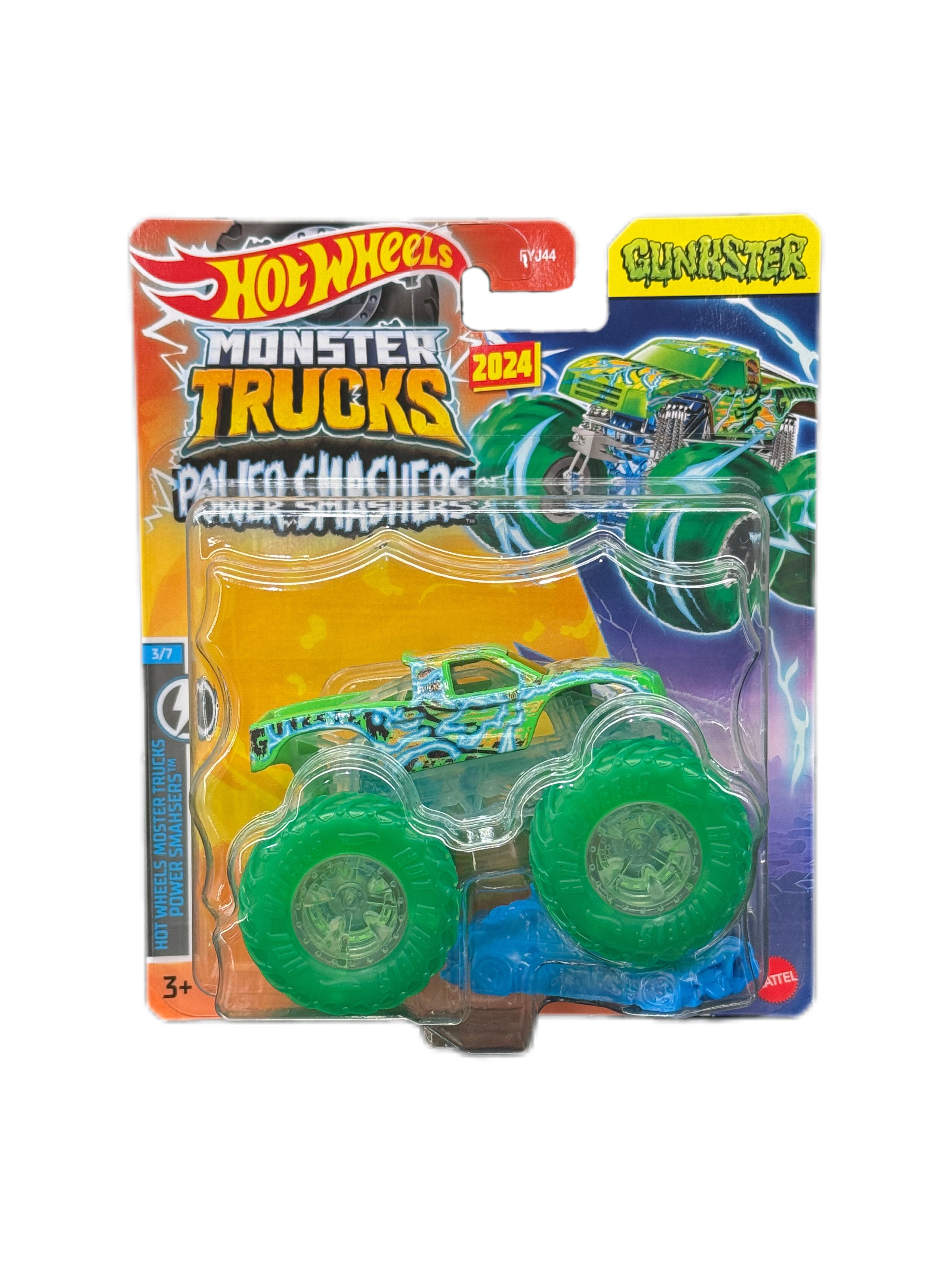 Игрушечная машинка-внедорожник Hot Wheels Monster truck Power smashers Gunkster (21063650)