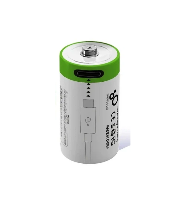 Аккумулятор CR2 Smartools 300 mAh Li-Ion с зарядкой от Type-C 3,7V выпуклый плюс (19326) Аккумулятор CR2 Smartools 300 mAh Li-Ion с зарядкой от Type-C 3,7V выпуклый плюс (19326)