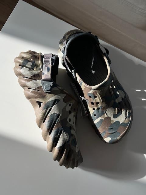 Сабо мужские Crocs Echo Camo Redux р. 39-40 Charcoal (14725626) - фото 10