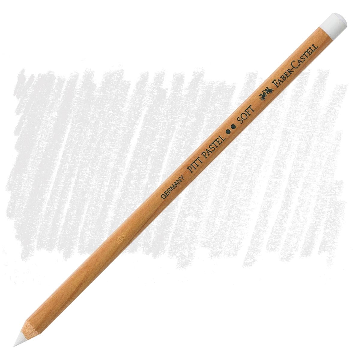Карандаш пастельный Faber-Castell PITT 111 Белый мягкий (112111)