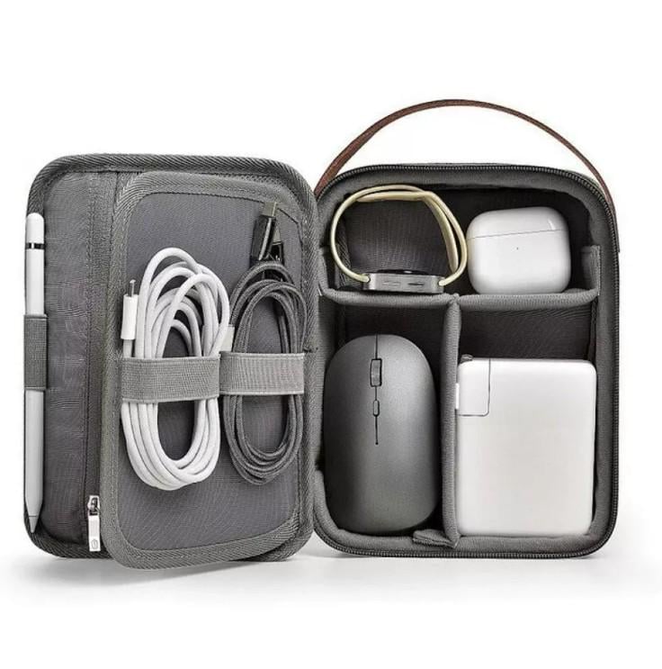 Портмоне WIWU Minimalis Travel Pouch Grey (12133521) - фото 4