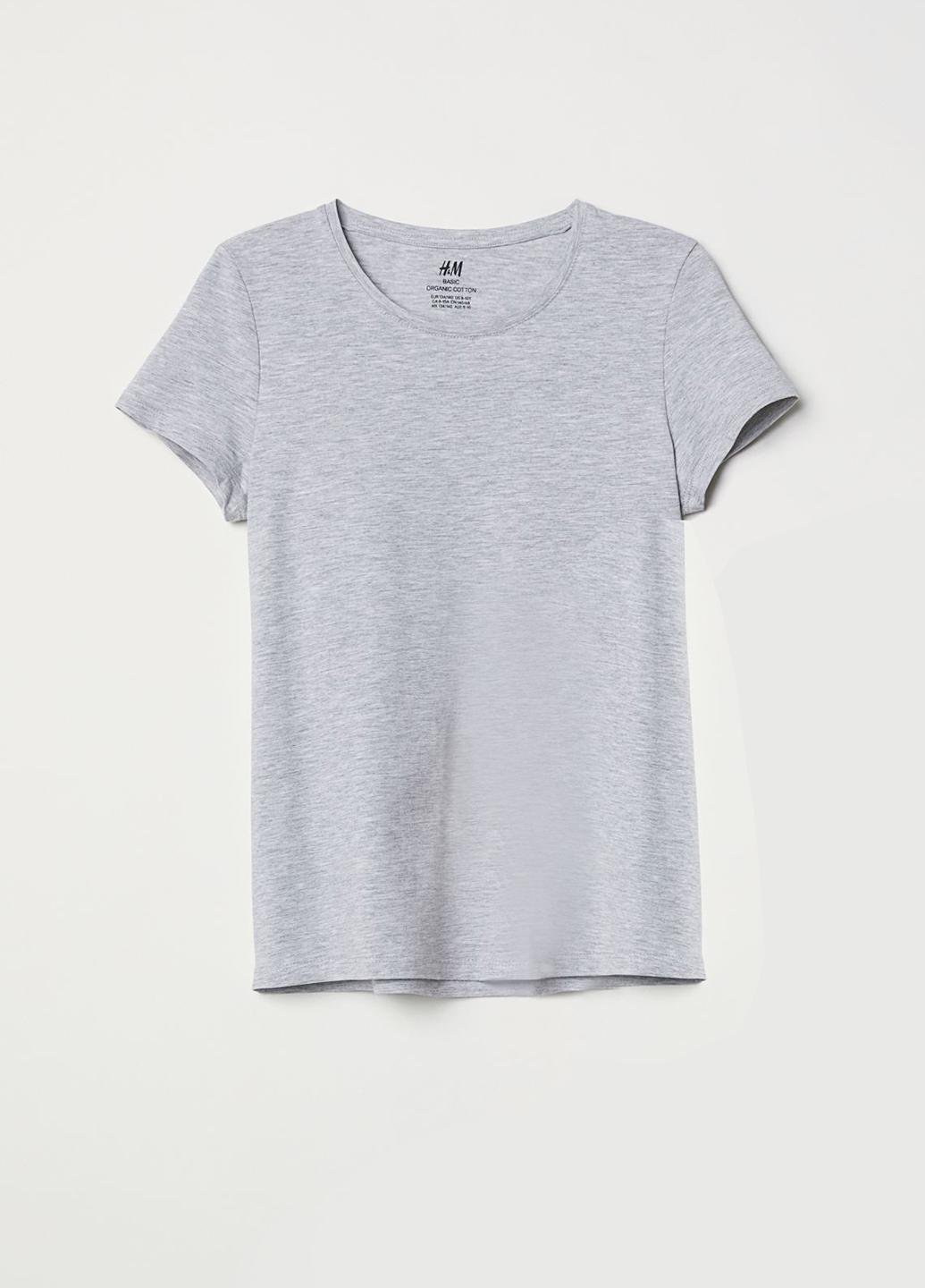 Футболка H&M 146-152 см Серый (628331b46)