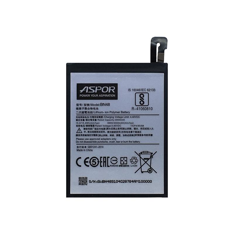 Аккумулятор Aspor BN48 для Xiaomi Redmi Note 6 Pro (880268)