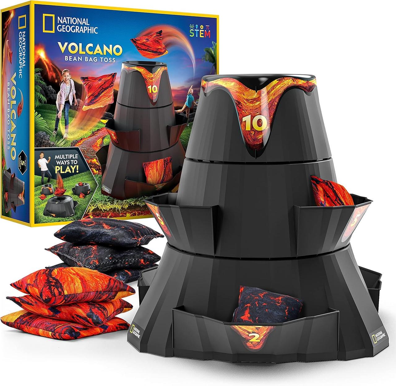 Набор развивающий для игры в корнхол Вулкан National Geographic Volcano Bean Bag Toss Backyard Game Set