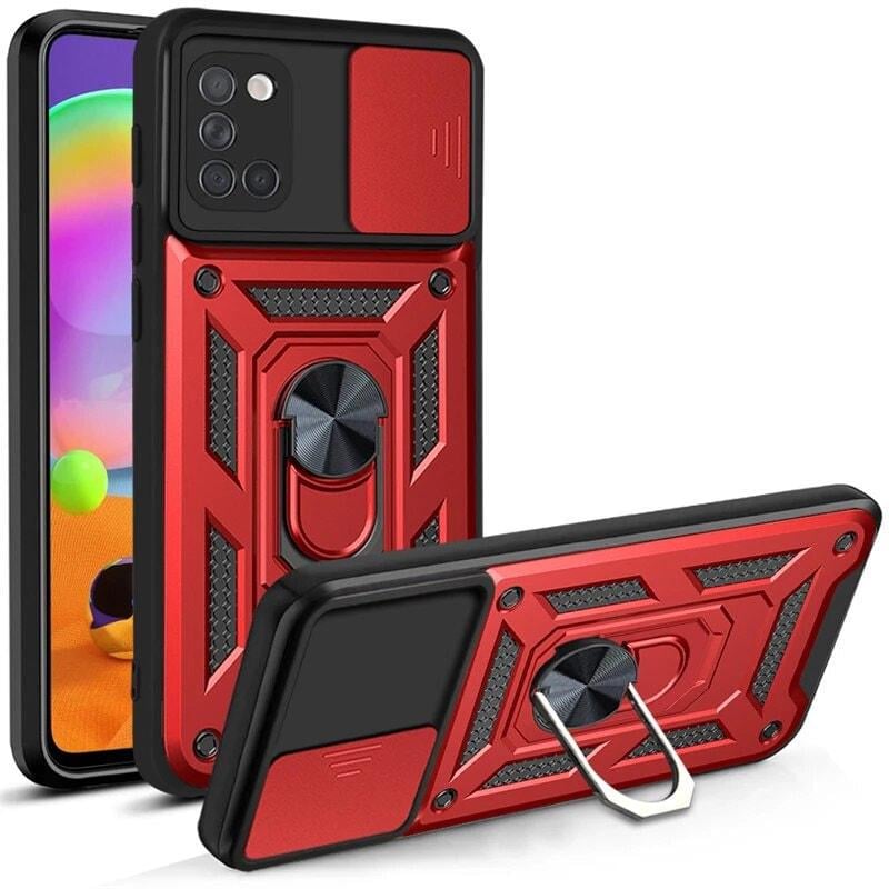Чехол с защитой камеры 3DGuard Samsung Galaxy A31 A315 Red (33866-2D)