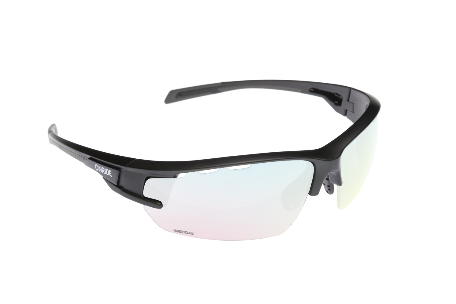 Окуляри OnRide Leader 40 з лінзами Photochromic Revo Red 78-17% Чорний матовий (6936116101206)