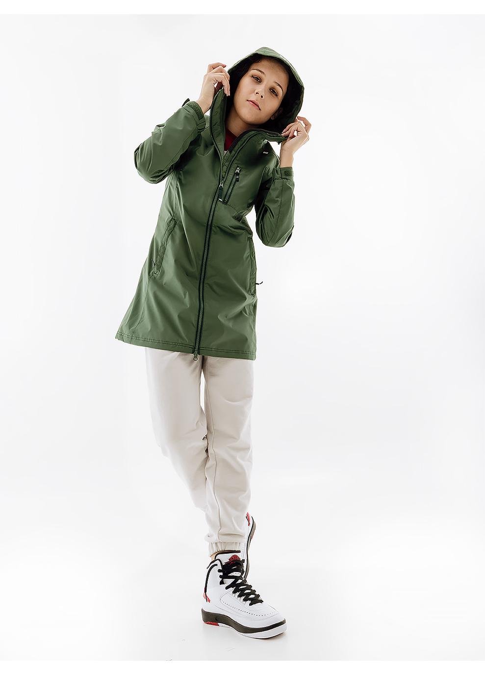 Куртка женская Helly Hansen W LONG BELFAST JAСKET XS Зеленый (7d55964-476 XS) - фото 5