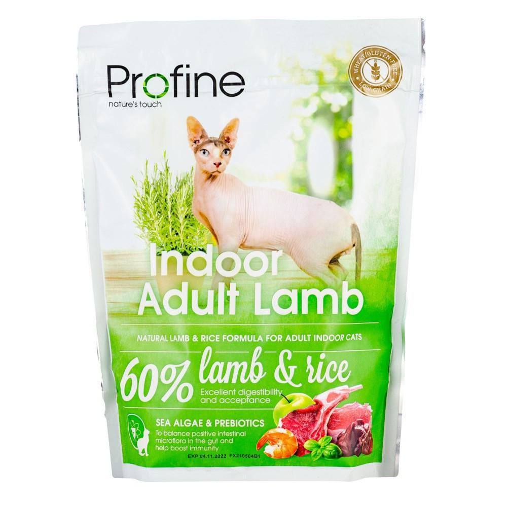 Корм сухой Profine Cat Indoor для кошек живущих в помещении с ягненком и рисом 300 г (1789920069) - фото 1 Корм сухой Profine Cat Indoor для кошек живущих в помещении с ягненком и рисом 300 г (1789920069) - фото 1