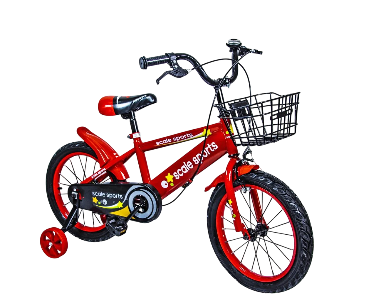 Детский Велосипед 4-8 лет 16 дюймов "Scale Sports" Красный T13, Ручной и Дисковый Тормоз - фото 1 Детский Велосипед 4-8 лет 16 дюймов "Scale Sports" Красный T13, Ручной и Дисковый Тормоз - фото 1