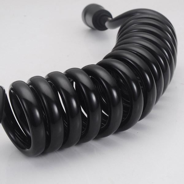 Шланг спиральный для гигиенического душа DISFACT PU-ABB 2 м Premium Черный (12402) - фото 3 Шланг спиральный для гигиенического душа DISFACT PU-ABB 2 м Premium Черный (12402) - фото 3