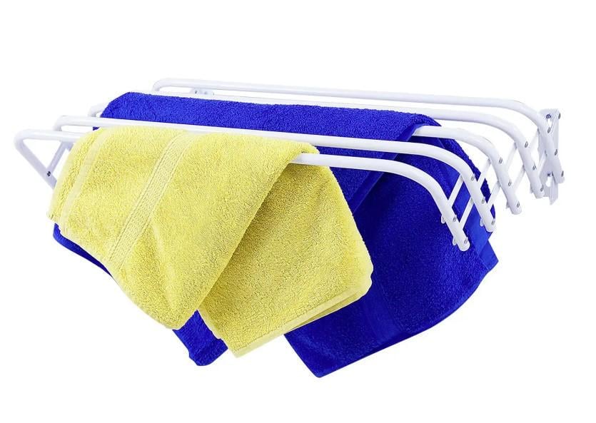 Сушилка для белья настенная Casa Si Towel Flex 4 White (DAS302384) - фото 4 Сушилка для белья настенная Casa Si Towel Flex 4 White (DAS302384) - фото 4