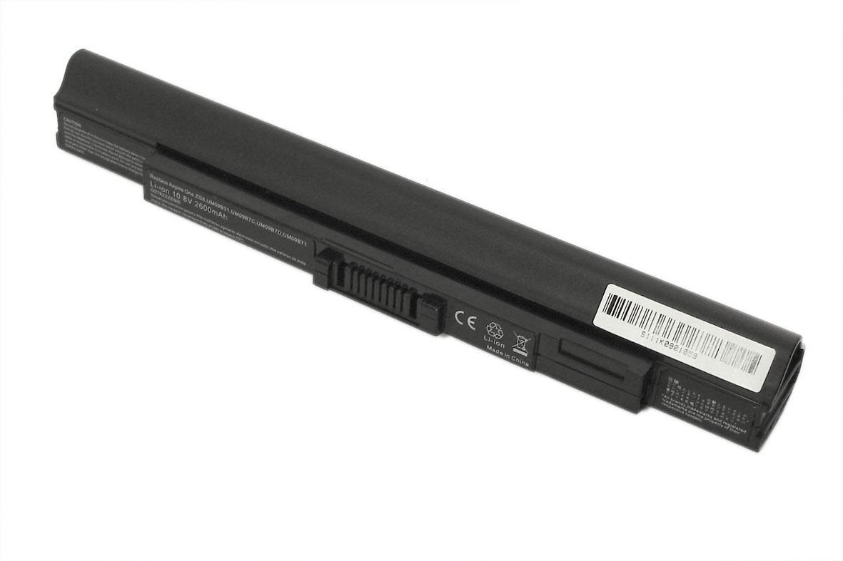 Аккумулятор для ноутбука Acer UM09B7C Aspire One 751 11.1V 2600 mAh (002887)