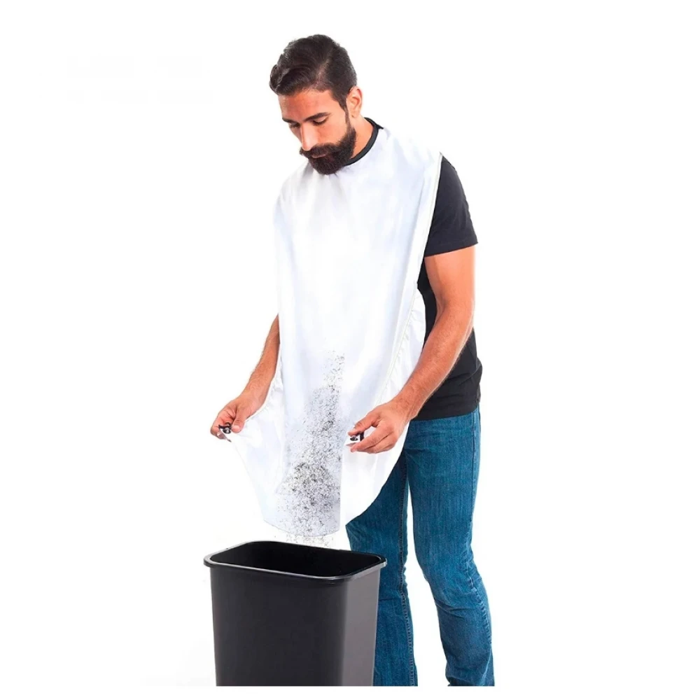 Фартух-накидка для гоління та стрижки бороди на присосках (27630114) - фото 3