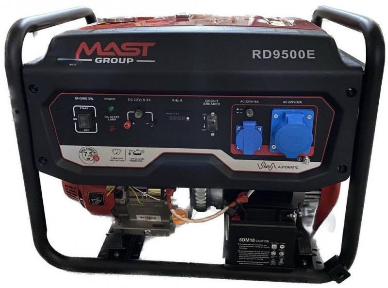 ᐉ Генератор бензиновый MAST Group RD9500E электростартер