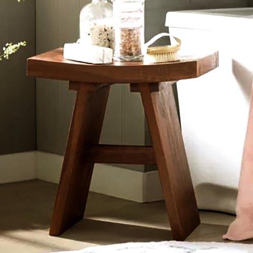 Табурет для ванной из дерева Игостер Терракот (ТВН-001532)