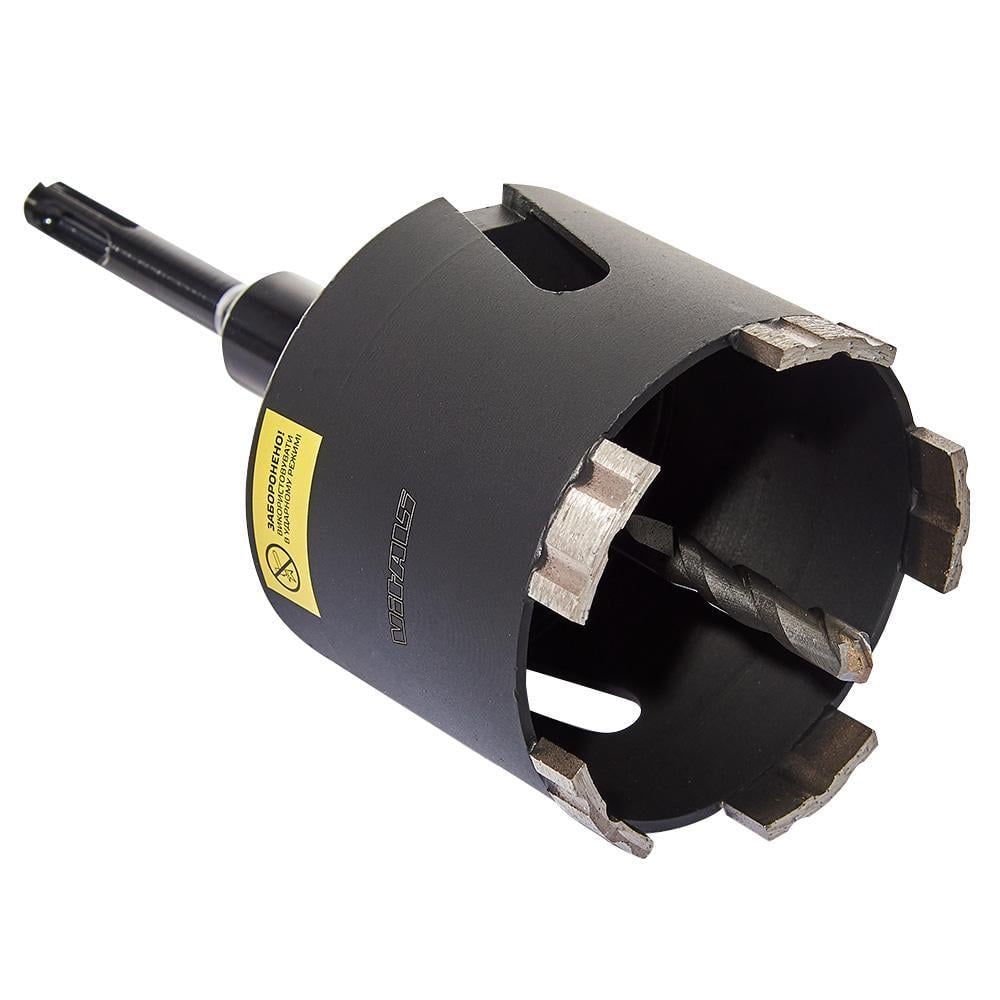 Комплект коронка алмазная по бетону Vitals Professional М16 SDS-plus 82х110 мм (000195699)
