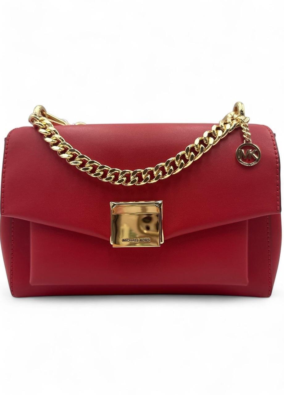 Сумка женская Michael Kors Lita 35togxpl20 Flame MD shldr leather (2741698214)