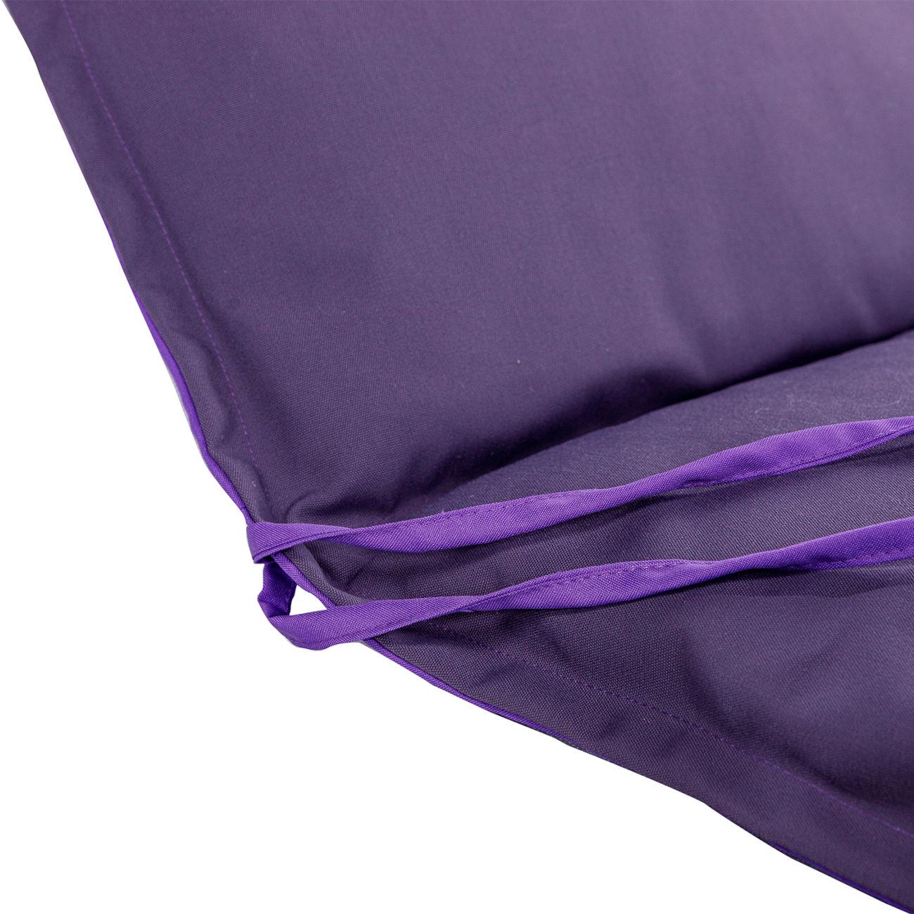Матрас для шезлонга Ost-Fran LILU 2183 190x60х5 см Темно-сиреневый (3759) - фото 3 Матрас для шезлонга Ost-Fran LILU 2183 190x60х5 см Темно-сиреневый (3759) - фото 3