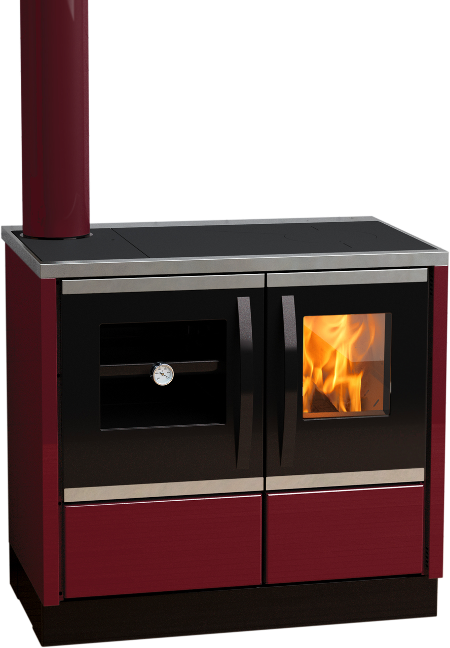 Піч кухонна із водяною сорочкою MBS Thermo ROCKY L 22 кВт Бордовий (CNT00001345)