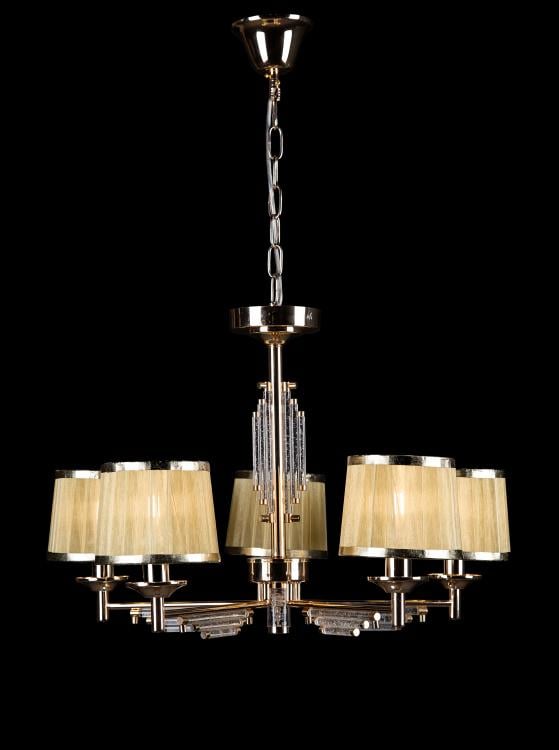 Люстра с абажурами Ray L80018/5 SGD (IR006720)