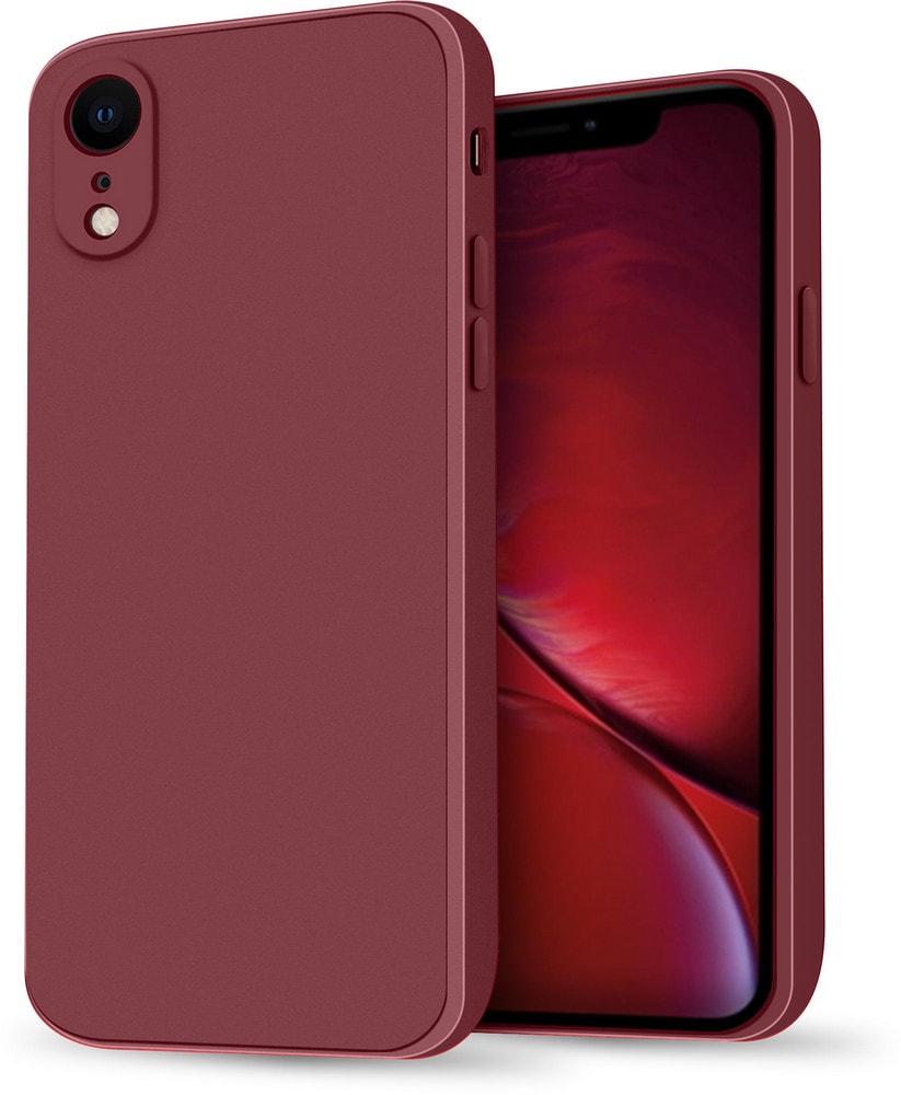 Силиконовый чехол HardCorner iPhone XR (с микрофиброй) Wine (35397-42)
