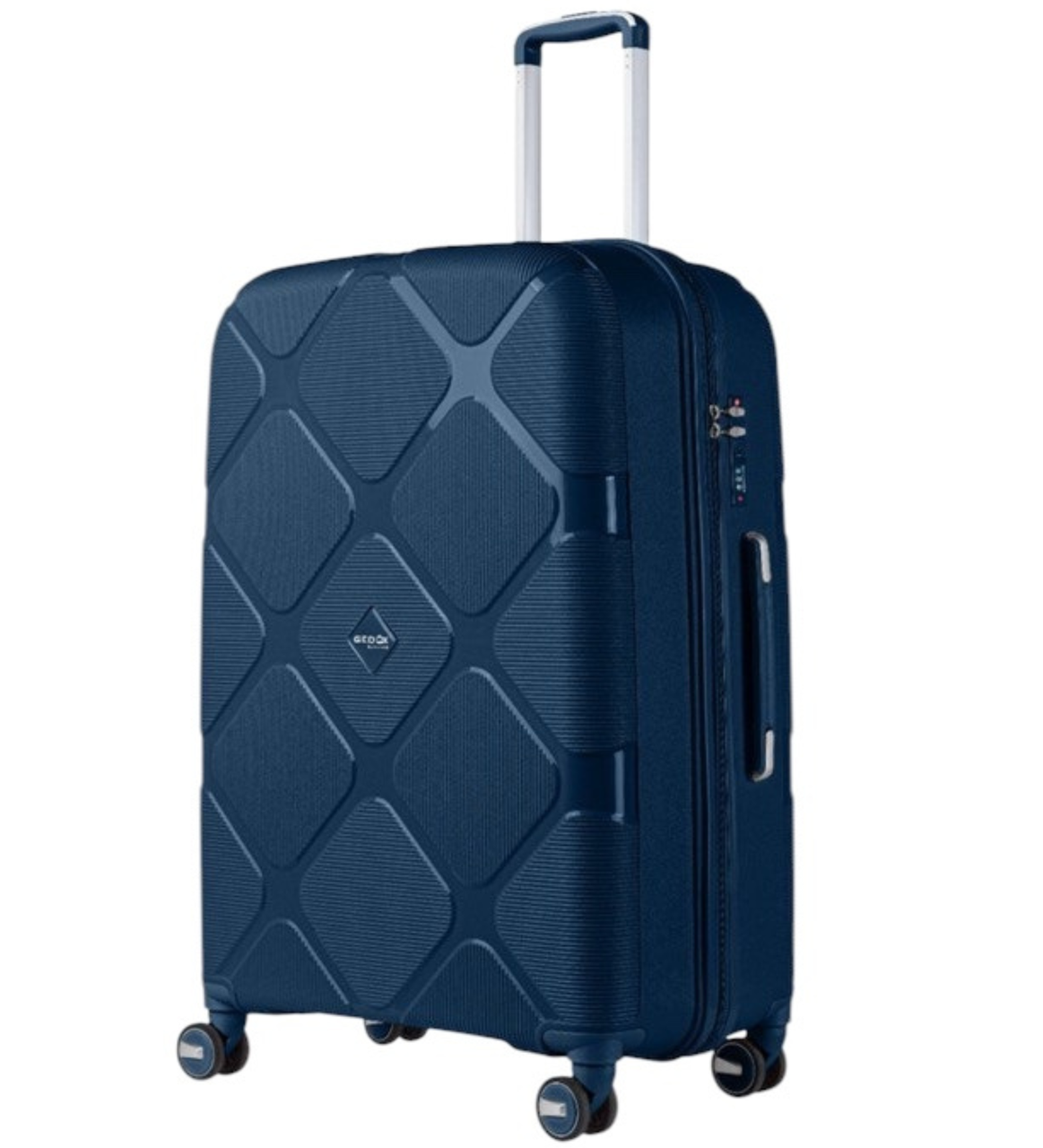 Чемодан Gedox PP010-L полипропилен на 4-х двойных колесах большой L 120 л