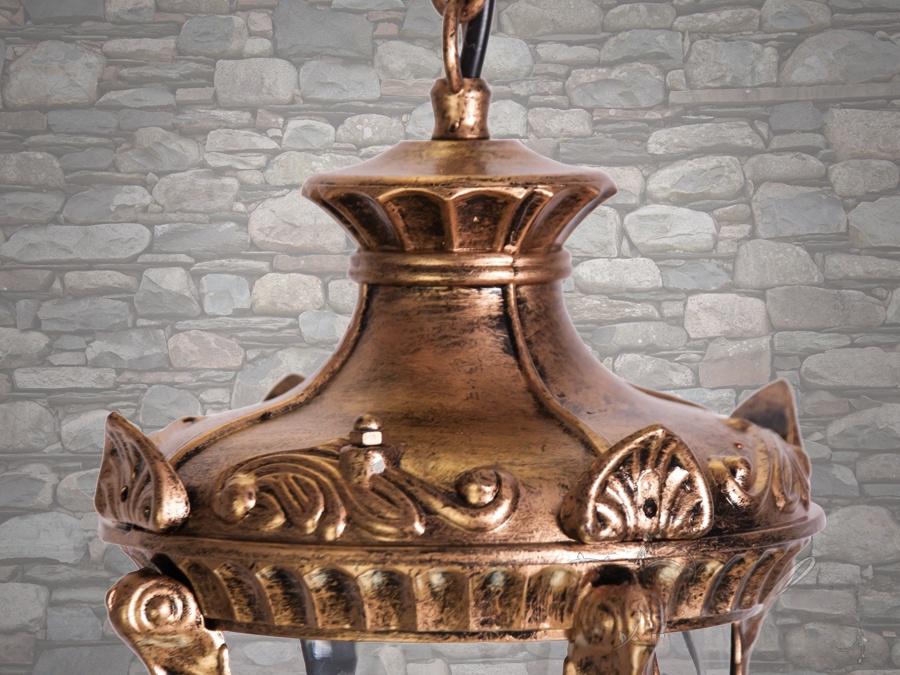 Садовий світильник в класичному стилі Бронзовий (DJ004-S-H GB) - фото 5 Садовий світильник в класичному стилі Бронзовий (DJ004-S-H GB) - фото 5