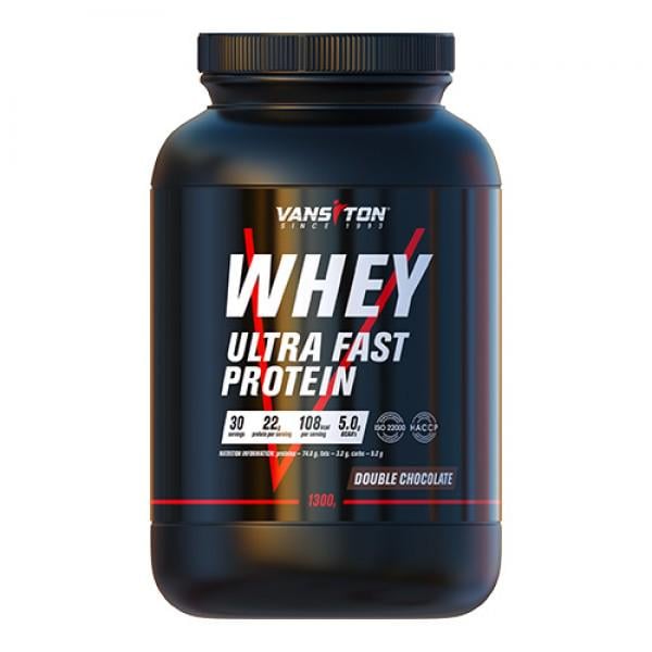 Протеїн Vansiton Ultra Protein 1300 г Подвійний Шоколад