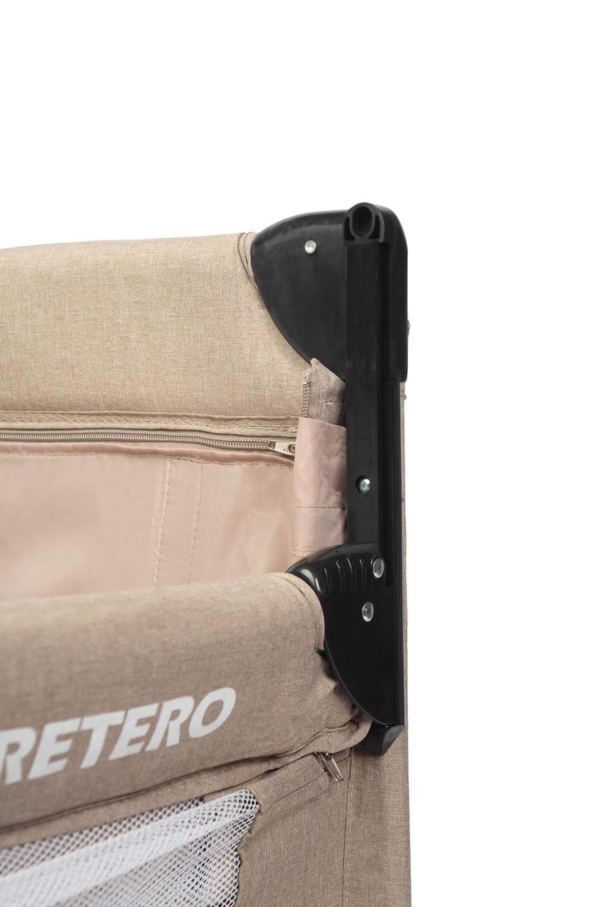 Манеж дитячий Caretero Esti Brown (2239607210) - фото 7 Манеж дитячий Caretero Esti Brown (2239607210) - фото 7