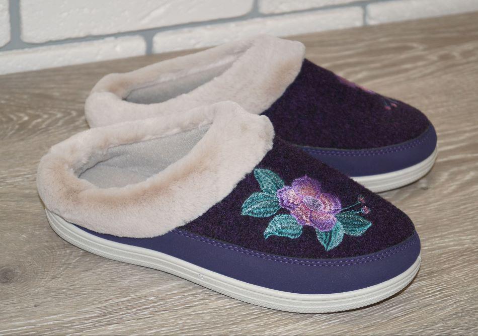 Тапочки комнатные Dago  41 р. 25,5 см Фиолетовый (30322-41)