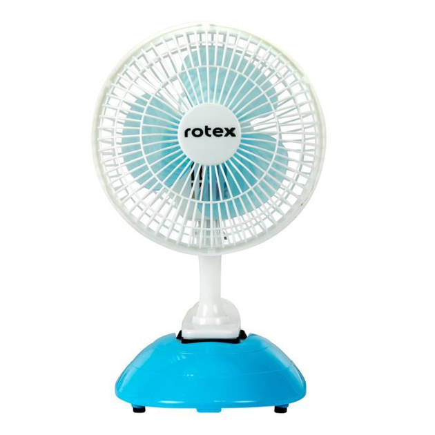 Вентилятор напольный Rotex RAT06-E пластиковый Голубой (27507140)