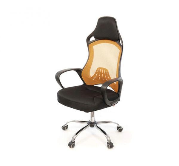 Кресло офисное АКЛАС Дорос CH Tilt Черный/Оранжевый (1611348) - фото 1 Кресло офисное АКЛАС Дорос CH Tilt Черный/Оранжевый (1611348) - фото 1