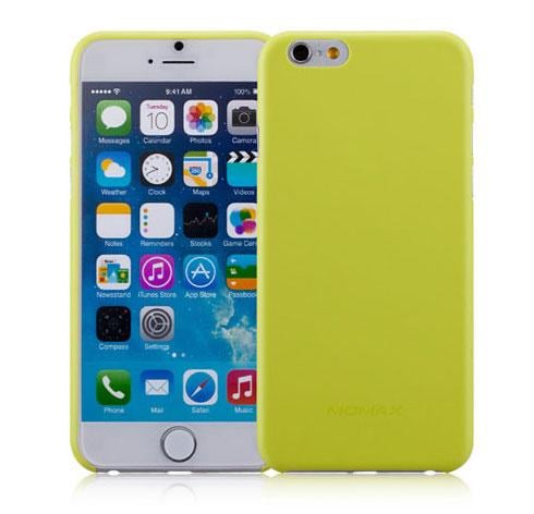 Чохол-накладка Momax Membrane Case 0.3 mm for iPhone 6/6S, Yellow (CSAPIP6Y)