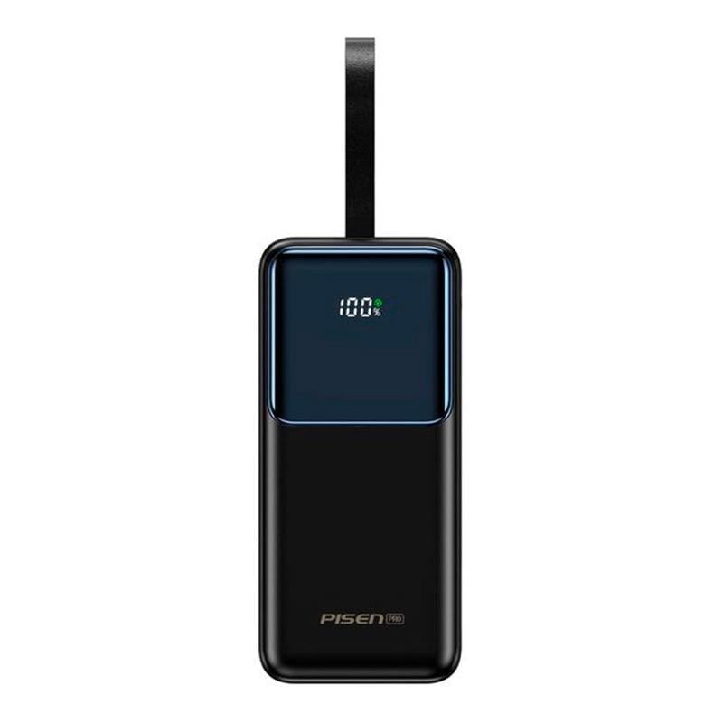Повербанк Pisen Quick 27000 mAh 65W TP-D126 Smart Chip Quick Charging Black
