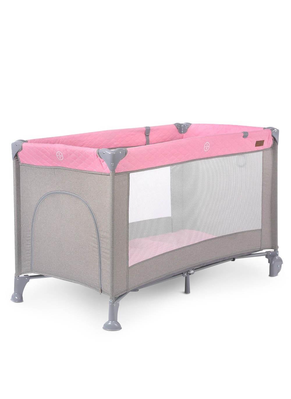 Детский игровой манеж El Camino ME 1096 ACTIVE Pink Gray