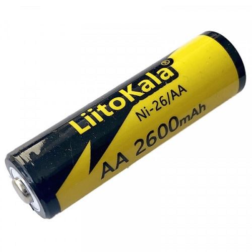 Батарейка LiitoKala Ni-26 AA 1,2V 2600 mAh 1 шт. (575376)