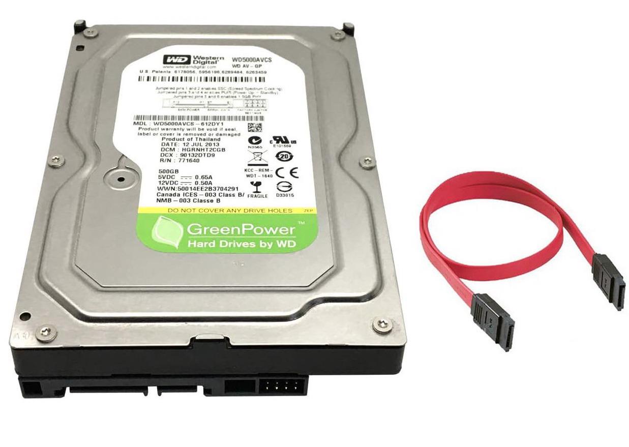 Жорсткий диск Western Digital WD5000AVCS 500 Гб (19569475)