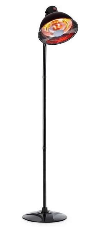 Інфрачервоний обігрівач Blumfeldt Heatbell Tower 1500 Вт Чорний (10033167)